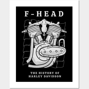 F Head american engine Posters and Art